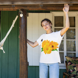 flower t shirt