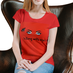 Killing with eyes t shirt