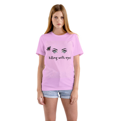 Killing with eyes t shirt