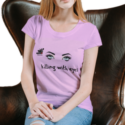 Killing with eyes t shirt