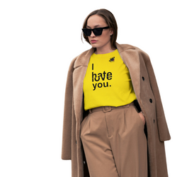 I love hate you T shirt